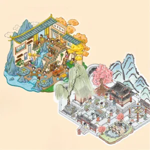 3D Stickers - 2 Scene Themes