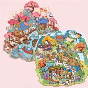 Home 19 3D Stickers – 2 Scene Themes