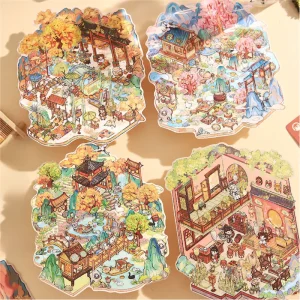 Home 20 3D Stickers – 4 Scene Themes