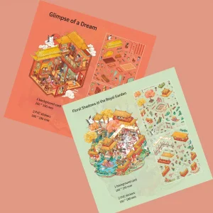 Home 23 3D Stickers – Glimpse of a dream