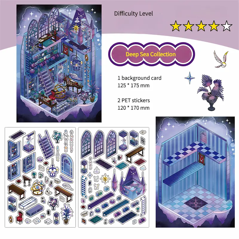 3D Stickers – Castle Bank 3 3D Stickers – Castle Bank - Image 3