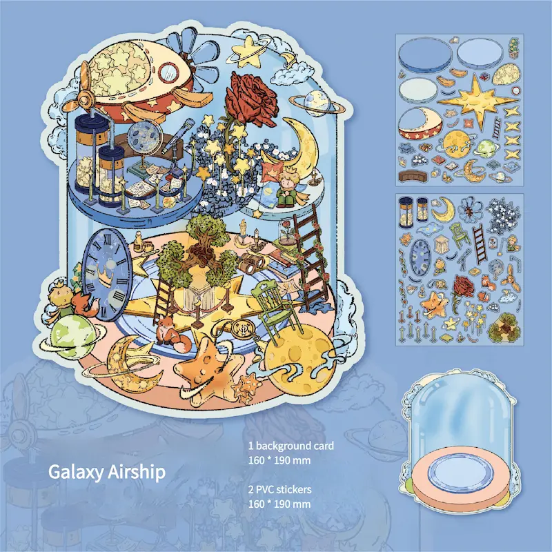 3D Stickers – The Rose Collector 3 3D Stickers – The Rose Collector - Image 3