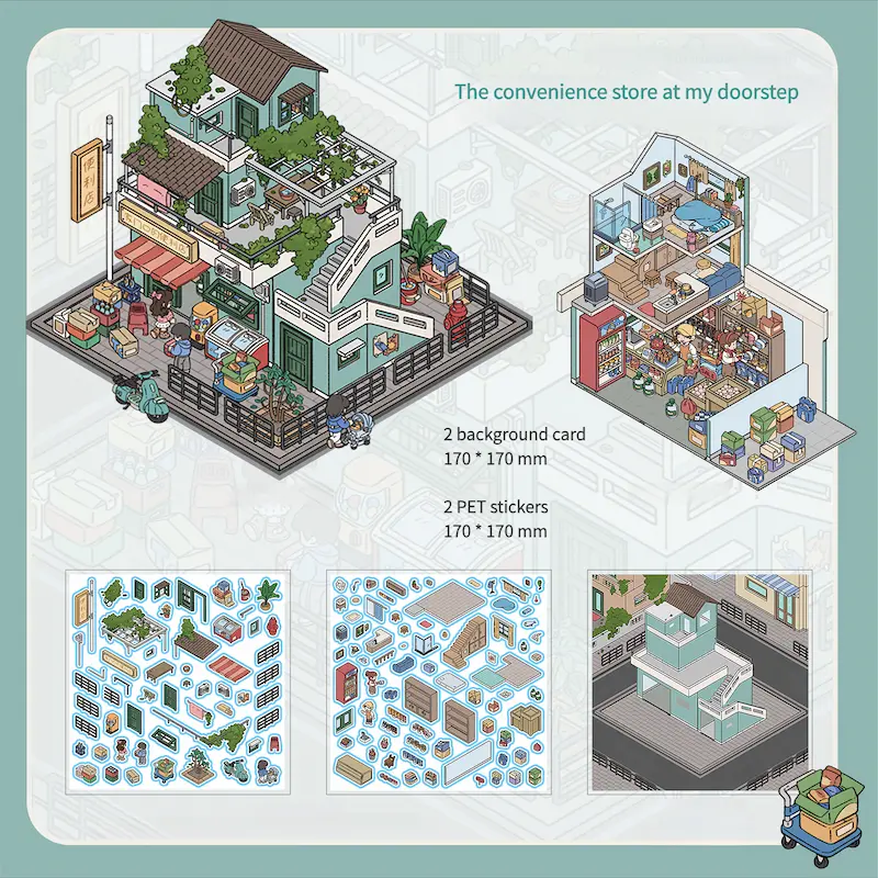 3D Stickers – Cape Cafe 3 3D Stickers – Cape Cafe - Image 3