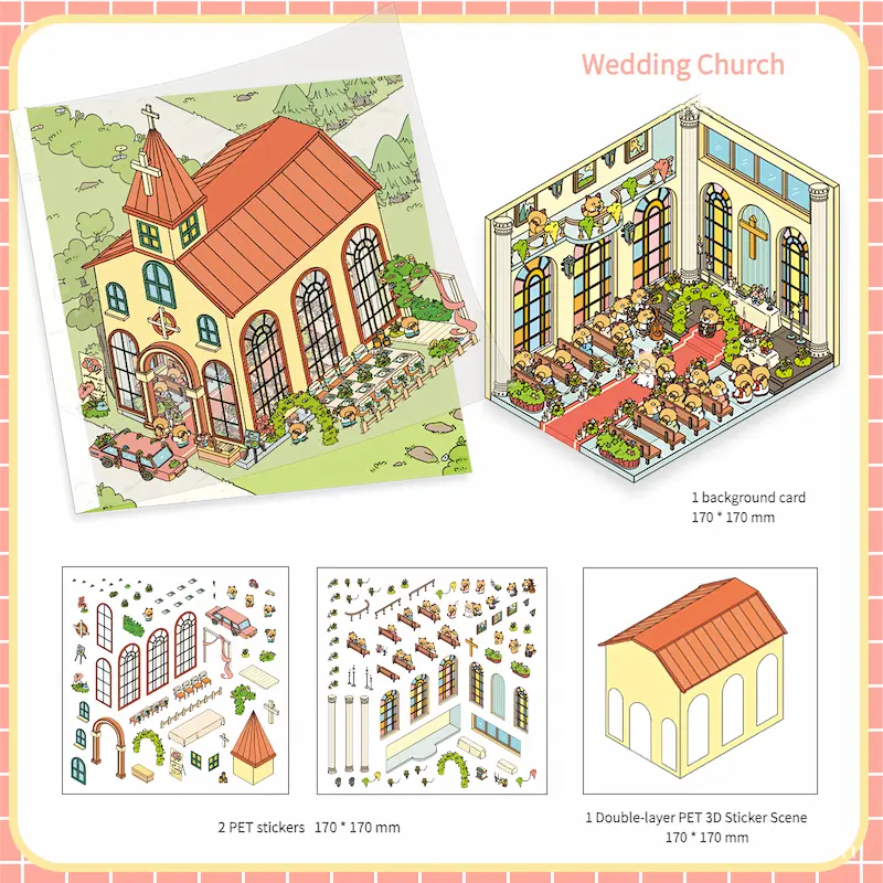 3D Stickers – Flower Park 3 3D Stickers – Flower Park - Image 3