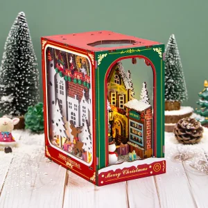 Home 6 Christmas Book Nook Kit