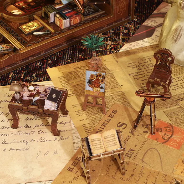 Library of Books Book Nook Kit 3 Library of Books Book Nook Kit - Image 3