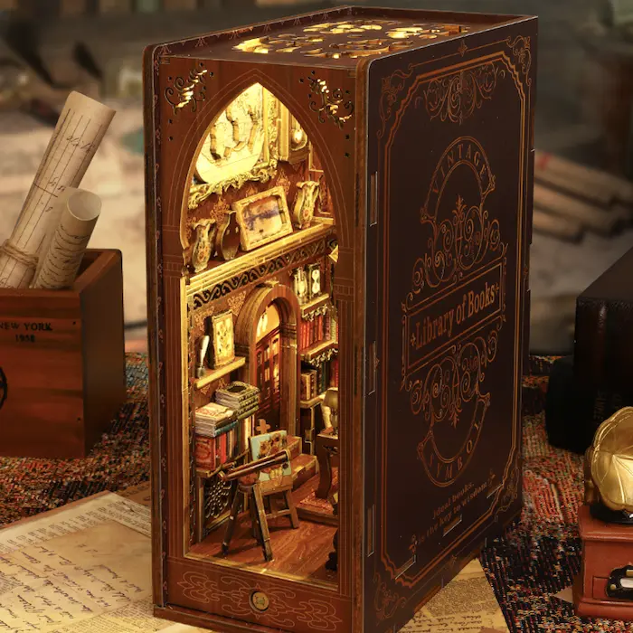 Library of Books Book Nook Kit 1 Library of Books Book Nook Kit