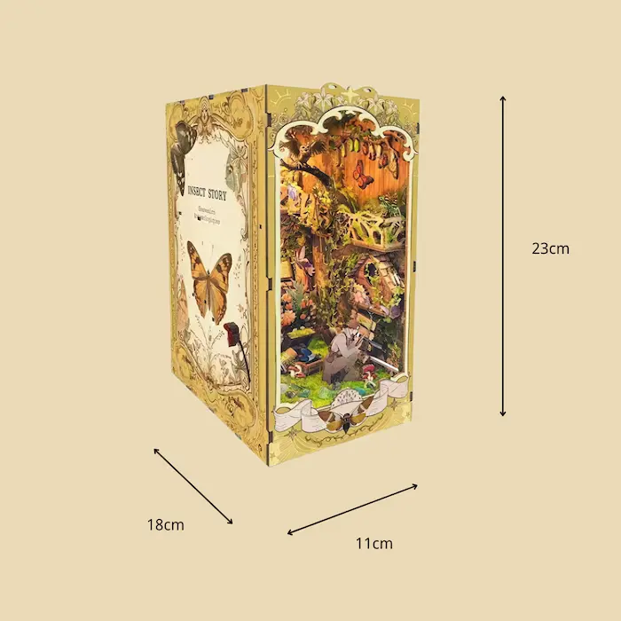 Souvenirs Entomologiques Book Nook Kit 2 Souvenirs Entomologiques Book Nook Kit - Image 2