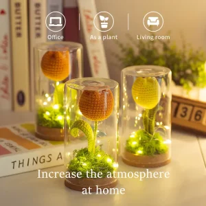 Crochet Tulip Night Light