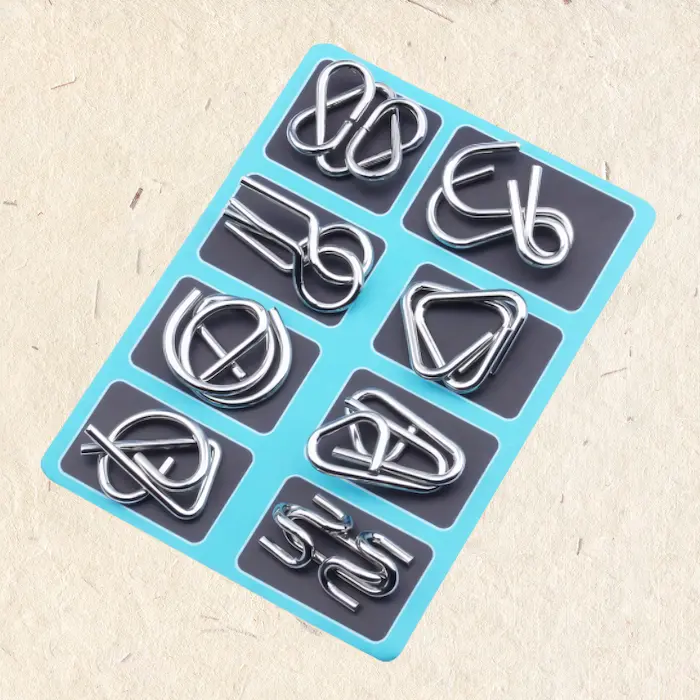 Intelligence Ring – Brain Teaser Puzzle Toy for Kids 3 Intelligence Ring – Brain Teaser Puzzle Toy for Kids - Image 3