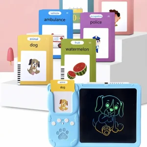 Learning Card Reader with Writing Tablet